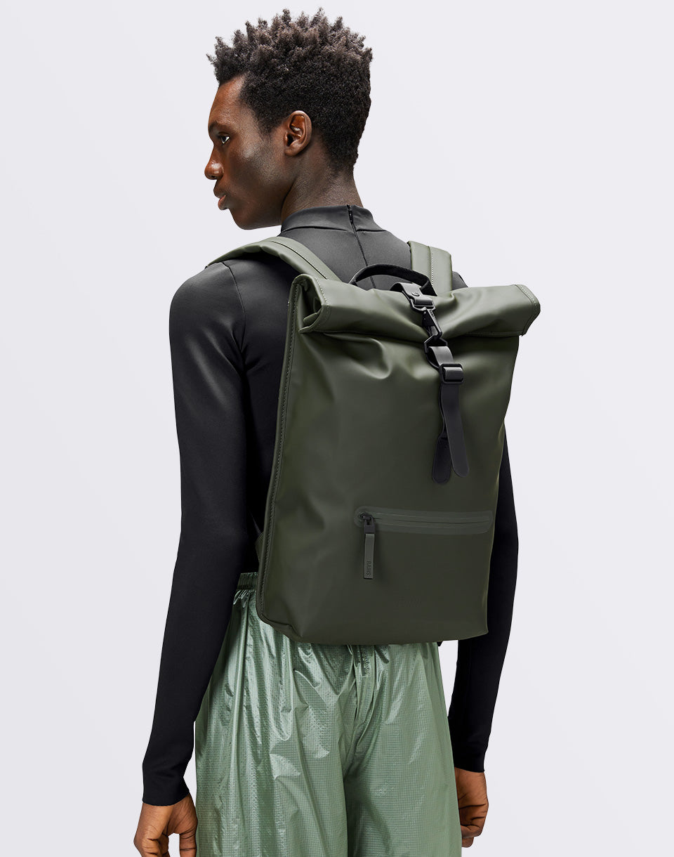 Roll -top rucksack