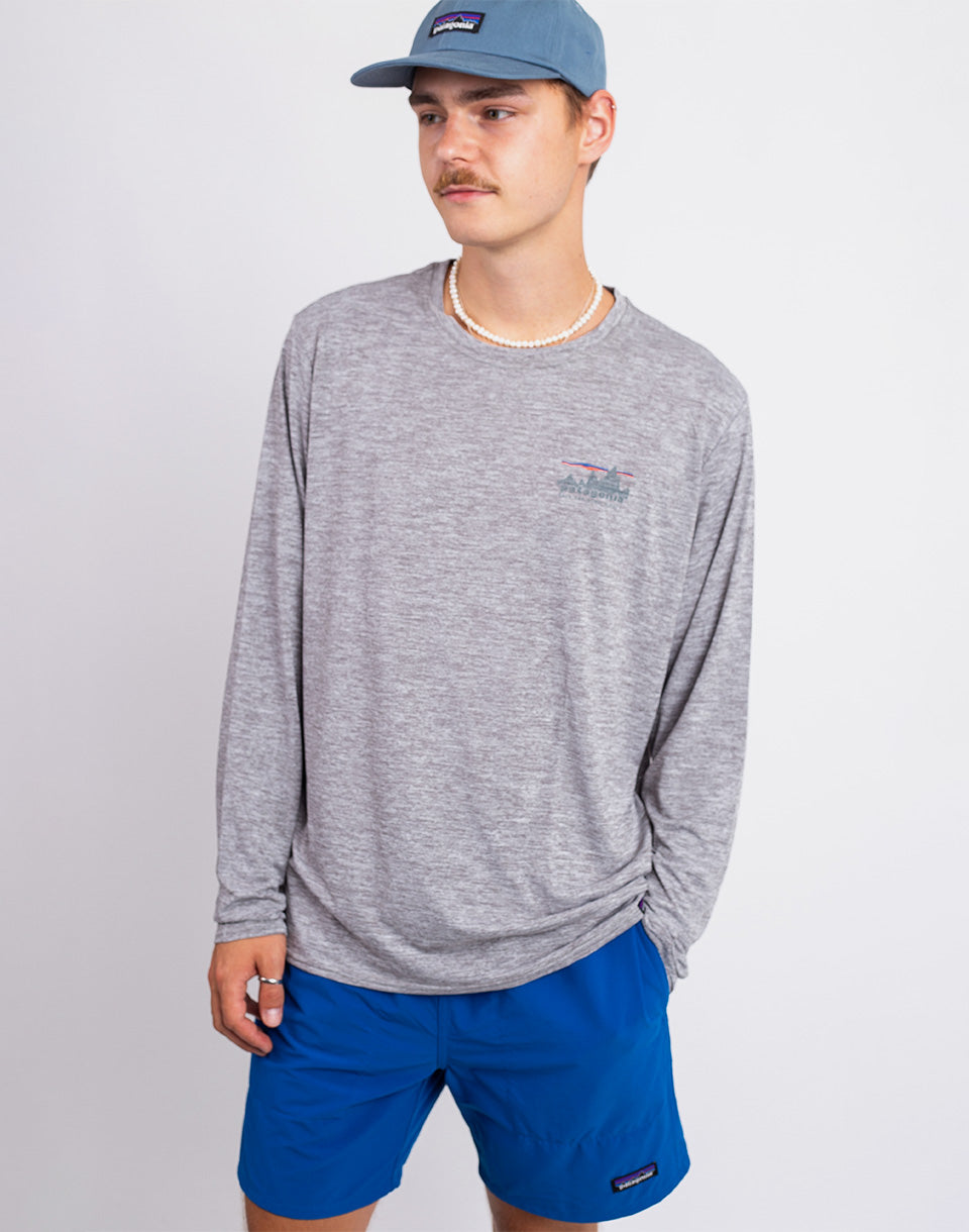 M's L/S Cap Cool Daily Graphic Shirt