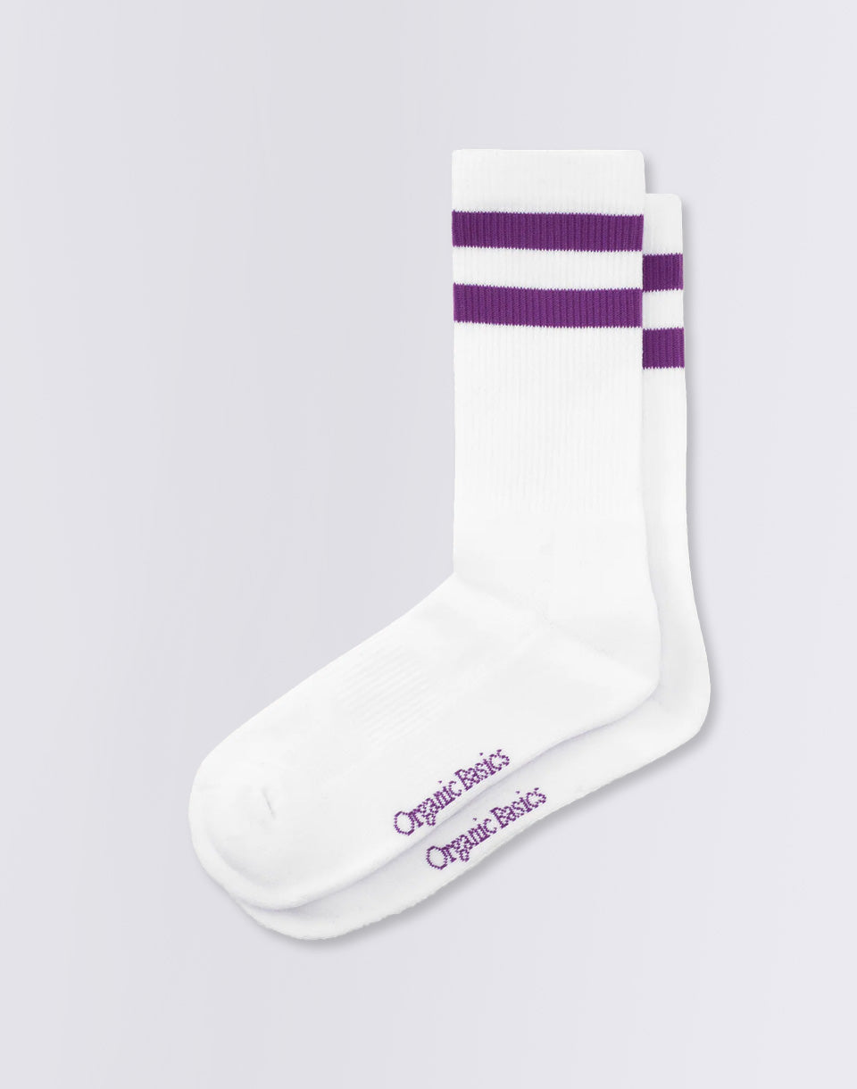 Core Stripe Crew Socks 2-pack