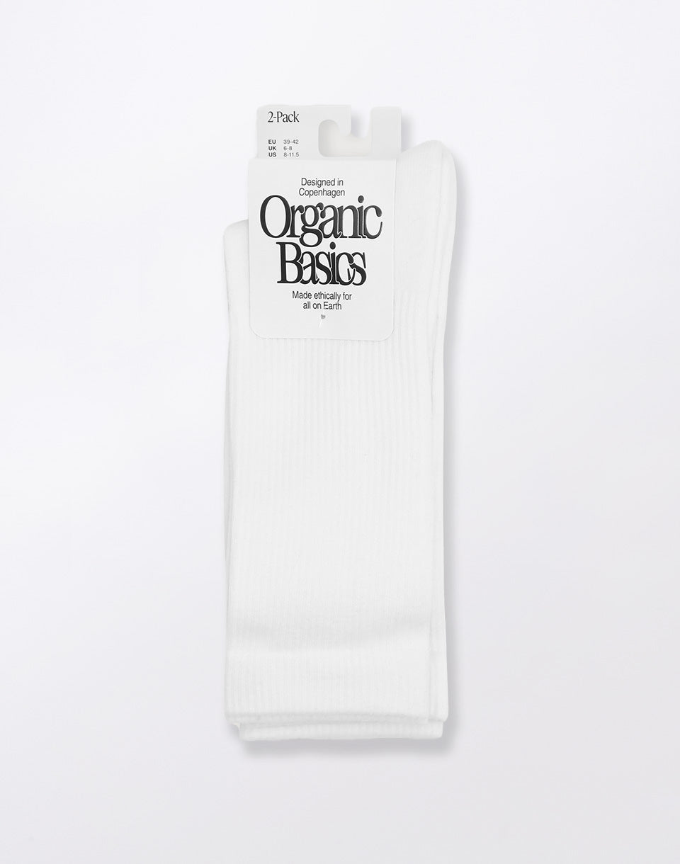 Core Tennis Crew Socks 2-pack