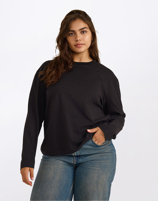 True Heavy Boxy Long Sleeve Tee