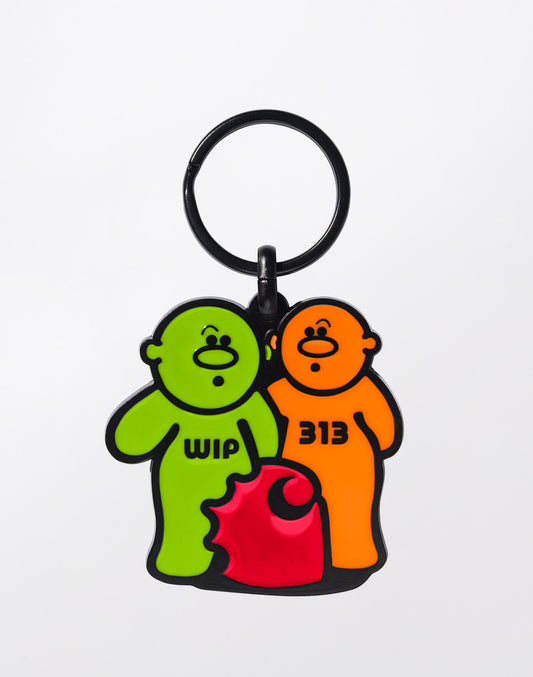 Gummy Keychain zinklegering