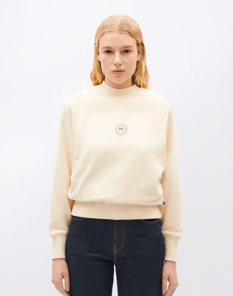 Soleil White Fantine Sweatshirt