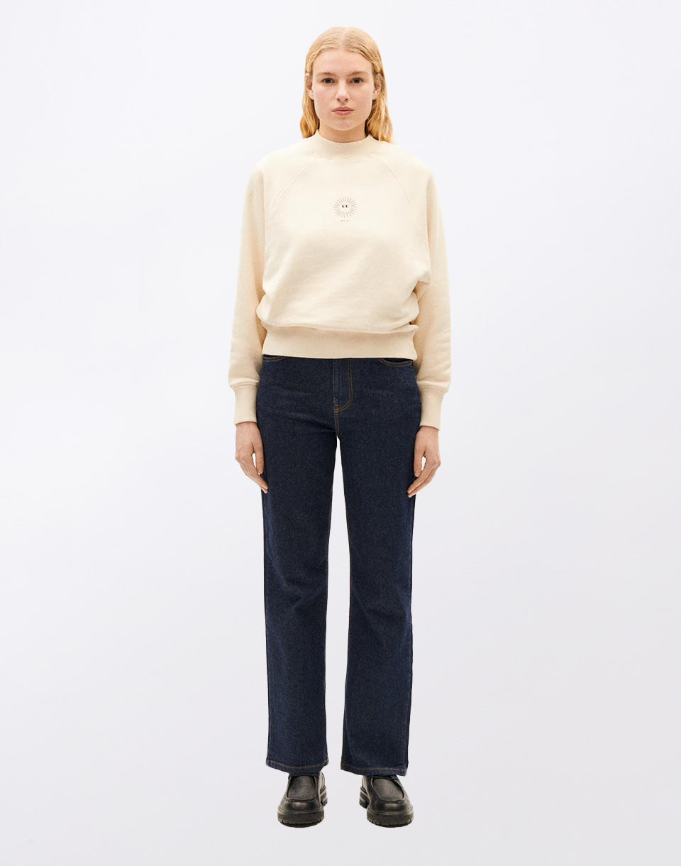 Soleil White Fantine Sweatshirt