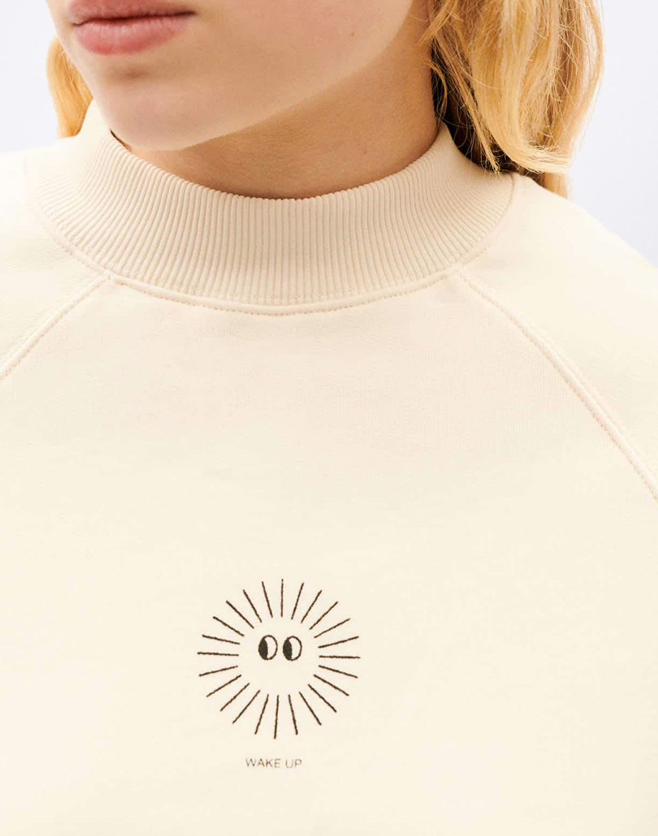 Soleil White Fantine Sweatshirt