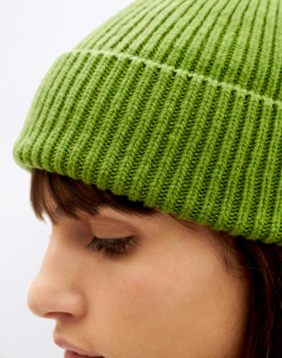 Parrot Green Amor Beanie