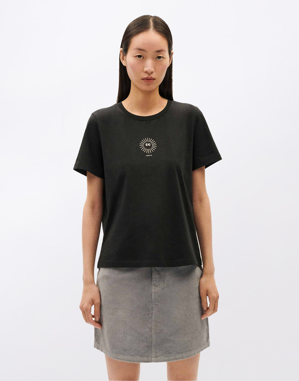 Soleil Black Ida T-Shirt