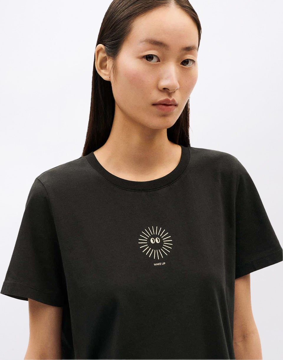 Soleil Black Ida T-Shirt