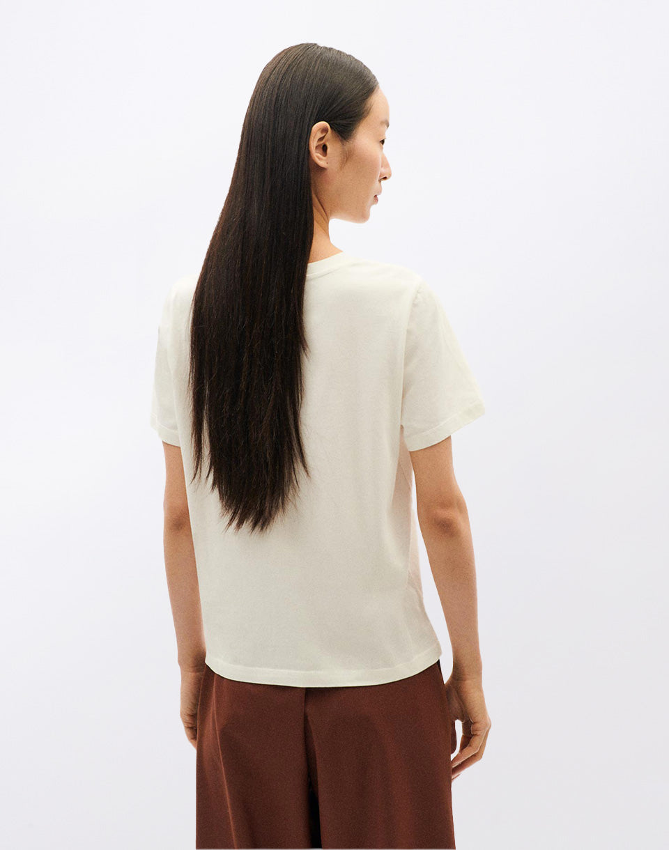 Soleil White Ida T-Shirt