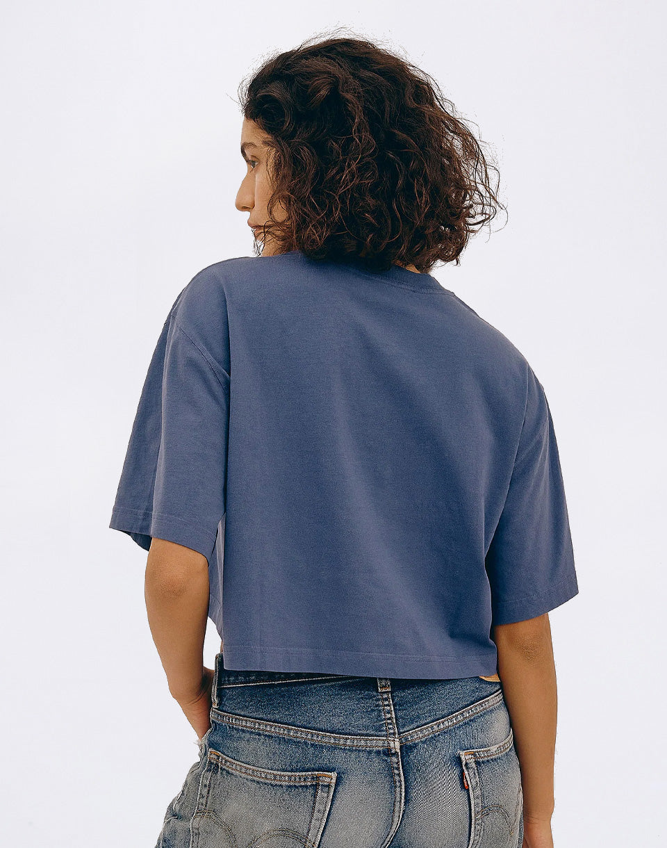 True Boxy Crop Tee