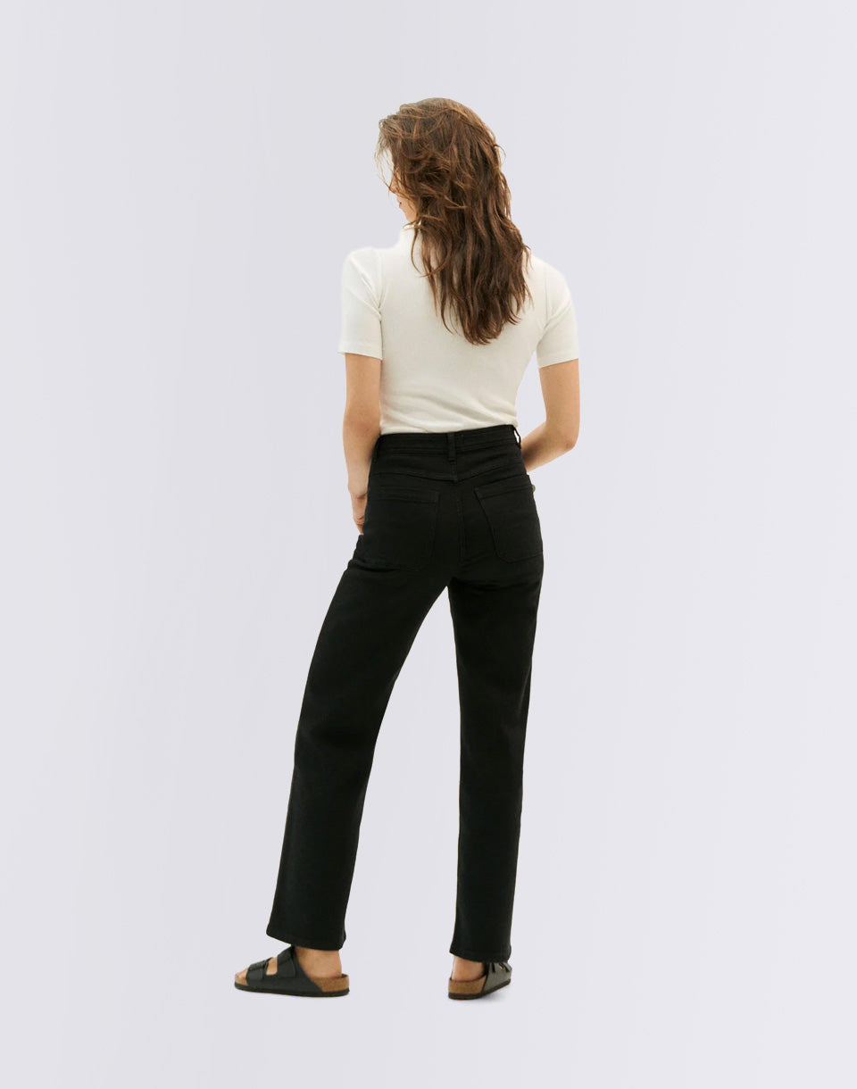 Black Theresa Pants