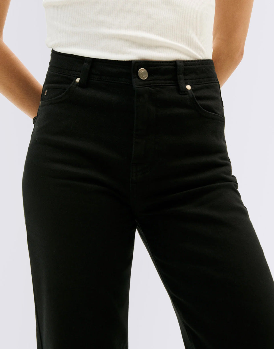 Black Theresa Pants