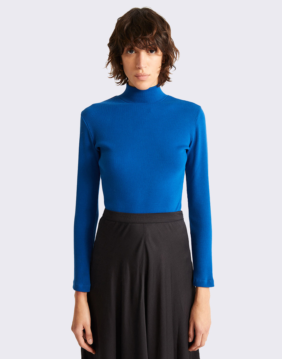 Blue Rib Aine L/S Top