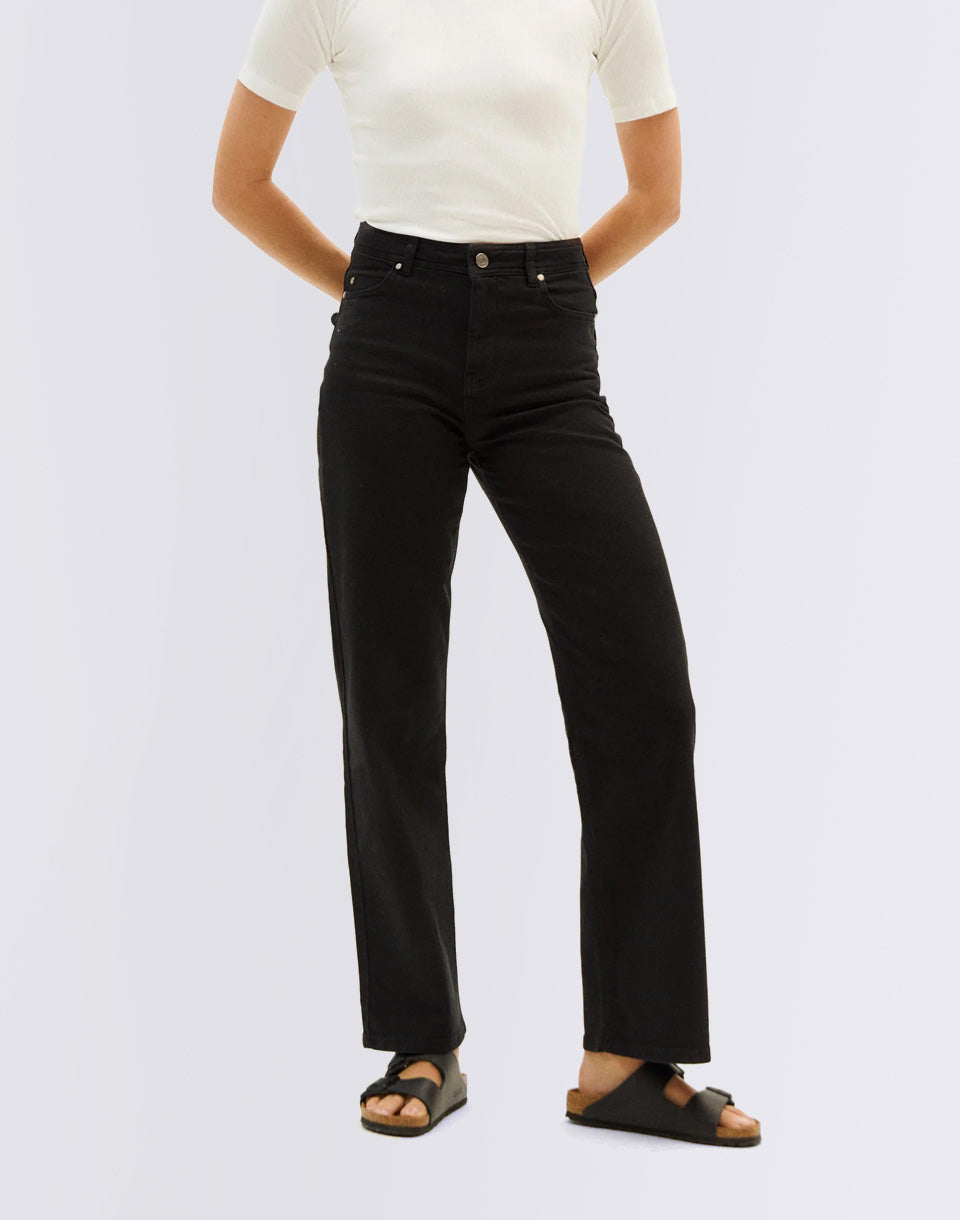 Black Theresa Pants