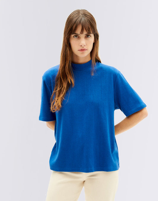 Klein Blue Hemp Aidin T-Shirt