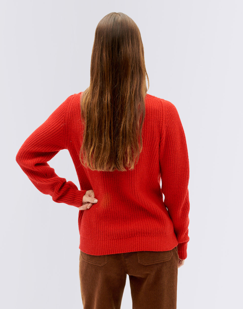 Red Hera Knitted Sweater
