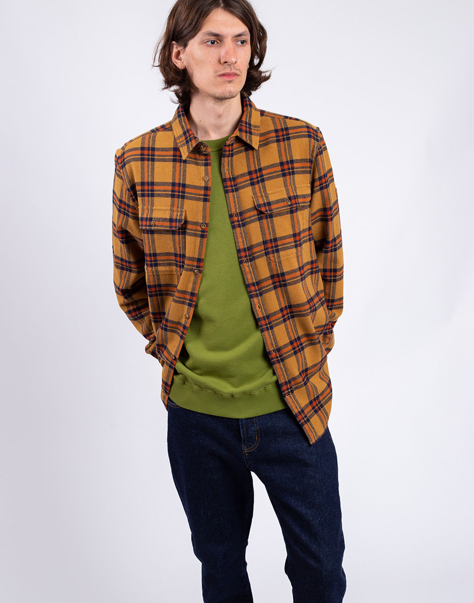 Övik Heavy Flannel Shirt M