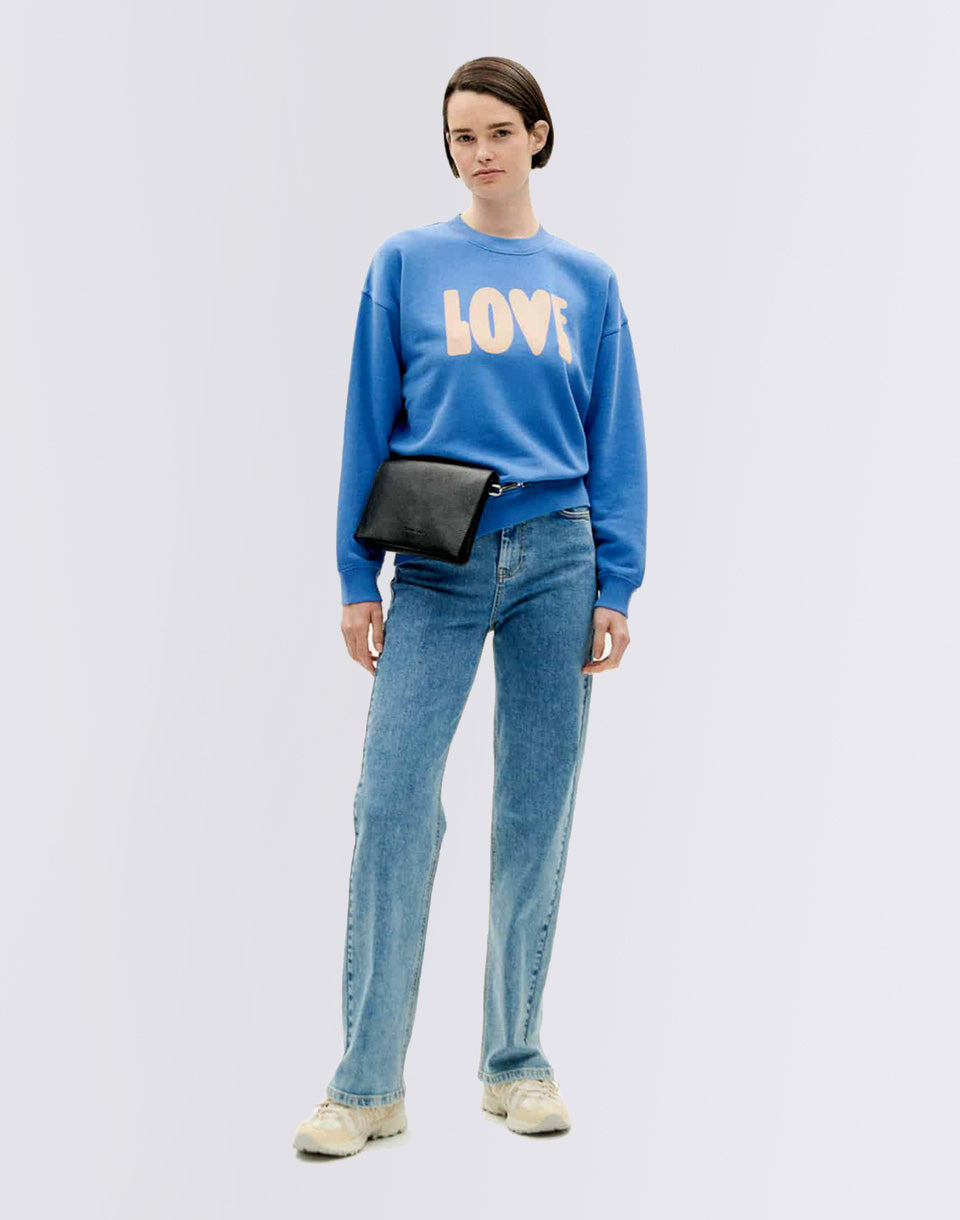 Love Heritage Blue Sweatshirt