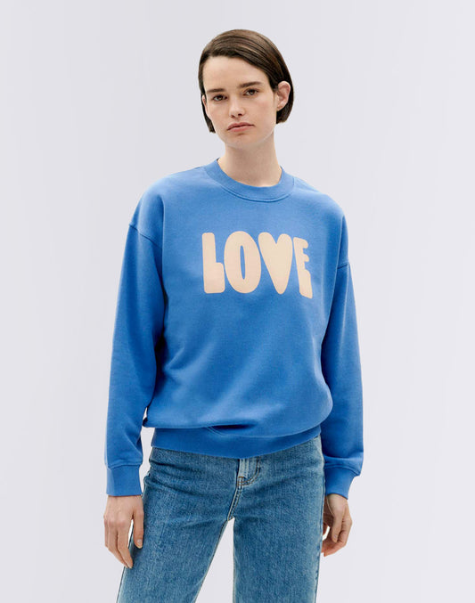 Love Heritage Blue Sweatshirt
