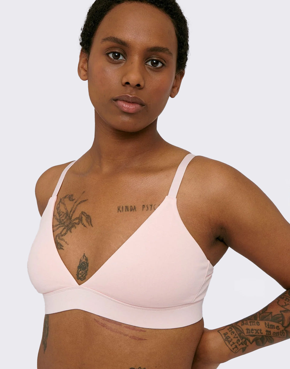 Organic Cotton Triangle Bra